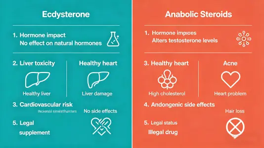 Is ecdysterone safer than anabolic steroids
