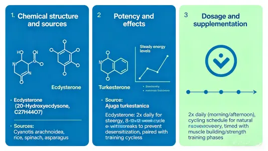 Key Differences Between Ecdysterone and Turkesterone