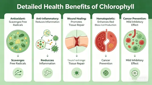 Health Benefits of Chlorophyll Explained