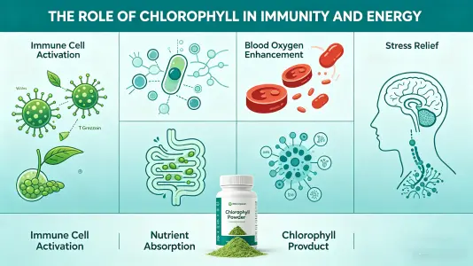 Chlorophyll's Role in Immunity and Energy