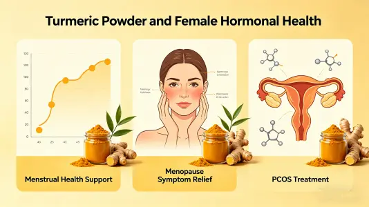 Turmeric Powder and Women's Hormonal Health Turmeric Powder and Women's Hormonal Health