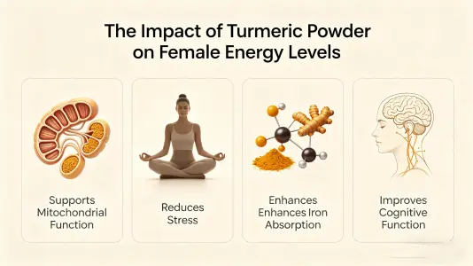 Turmeric Powder Effects on Women's Energy Levels
