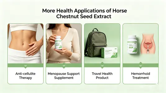 Uses of horse chestnut seed extract in wellness