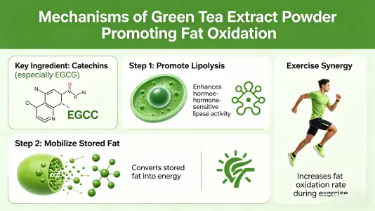 Green Tea Extract Powder Enhances Fat Oxidation