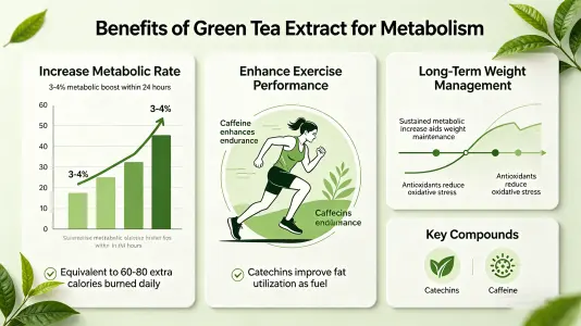 blog-1-1Benefits of Green Tea Extract for Metabolism Support