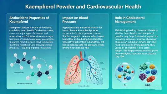 Kaempferol Powder and Cardiovascular Health Kaempferol Powder and Cardiovascular Health