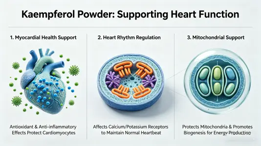 Kaempferol Powder's Role in Maintaining Heart Function