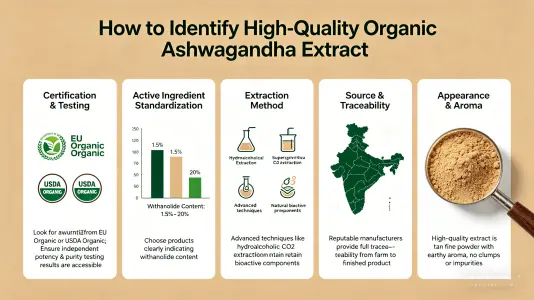 Identify Quality Organic Ashwagandha Extract Identify Quality Organic Ashwagandha Extract