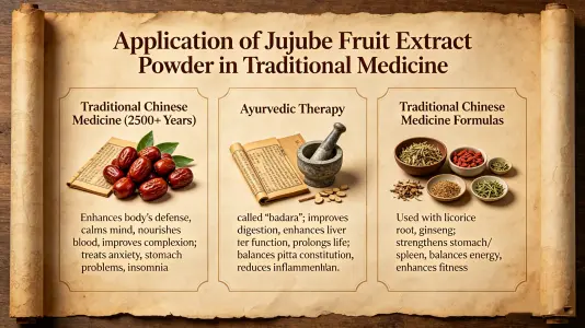Jujube Fruit Extract Powder in Traditional Medicine