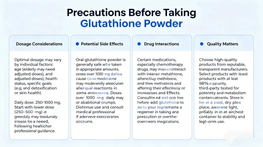  Know Before Taking Glutathione Powder