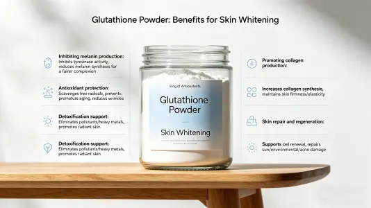 Glutathione Powder Benefits for Brighter Skin