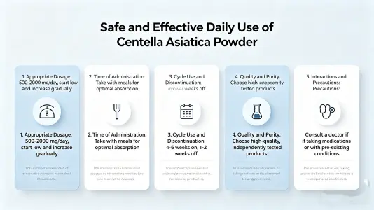 Use Gotu Kola Powder Safely Every Day