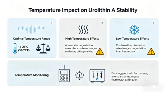 Temperature Affects Urolithin A Stability