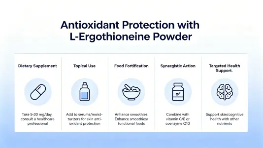 Using L-Ergothioneine Powder for Antioxidant Protection