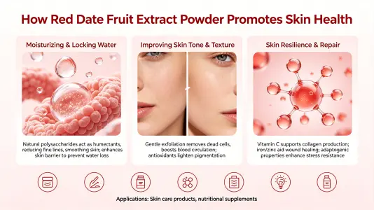 Jujube Fruit Extract Powder Supports Skin Health