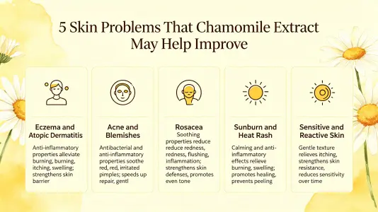 5 Skin Conditions Chamomile Extract May Help