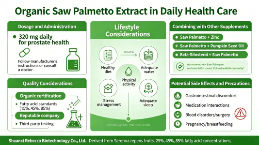 Using Organic Saw Palmetto Extract in Daily Wellness Using Organic Saw Palmetto Extract in Daily Wellness