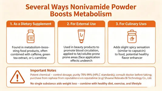 Ways to Use Nonivamide Powder for Metabolism