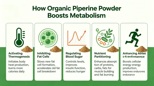 Organic Piperine Powder Boosts Metabolism