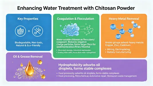 Enhancing Water Treatment with Chitosan Powder