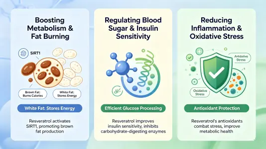 How Resveratrol Supports Natural Weight Management
