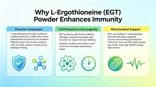 Why bulk L-Ergothioneine powder boosts immunity