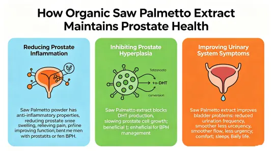How Organic Saw Palmetto Extract Supports Prostate Health