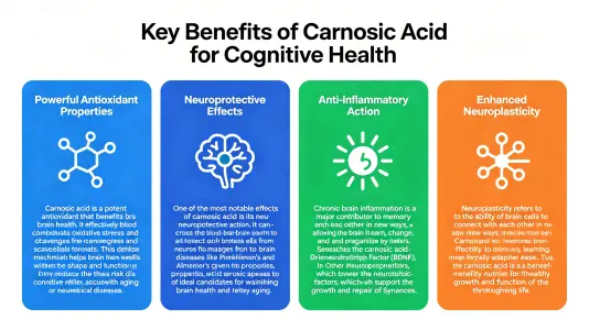 Top Benefits of Acid Carnosic for Cognitive Health