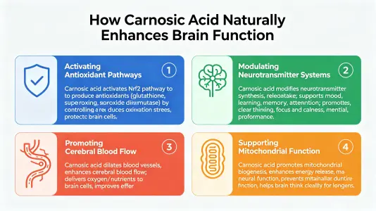 Acid Carnosic Enhances Brain Function Naturally