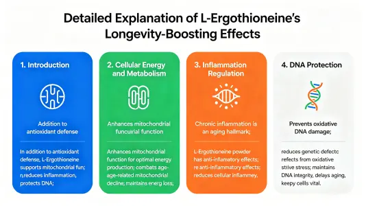 Longevity Benefits of L-Ergothioneine Explained