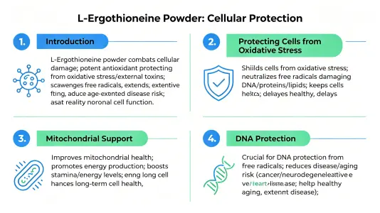 L-Ergothioneine Powder for Cellular Protection L-Ergothioneine Powder for Cellular Protection