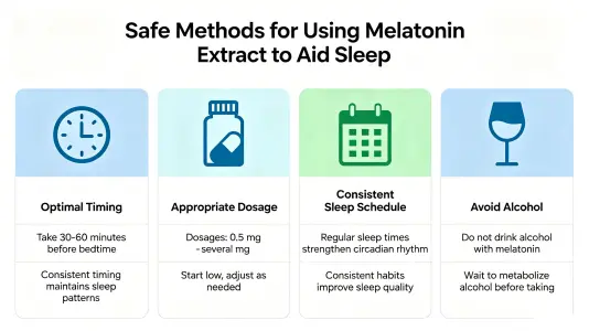 Safe Ways to Use Melatonin Extract for Sleep Safe Ways to Use Melatonin Extract for Sleep
