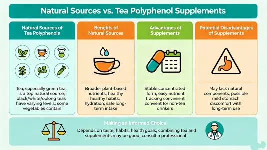 Natural Sources vs. Tea Polyphenol Supplements Natural Sources vs. Tea Polyphenol Supplements