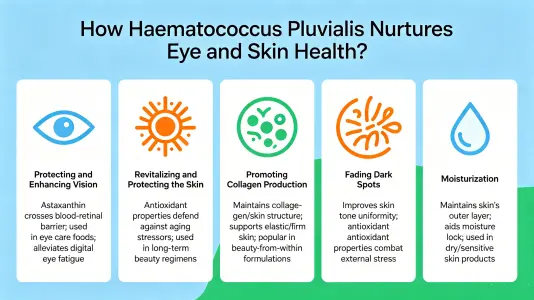 How Haematococcus Supports Eye and Skin Health