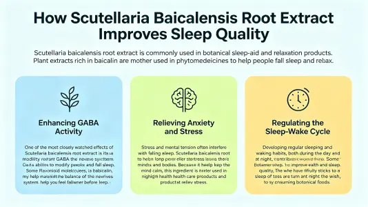 ow Baical Skullcap Root Extract Improves Sleep Quality