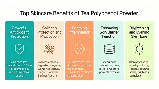 Top Skin Benefits of Tea Polyphenols Powder