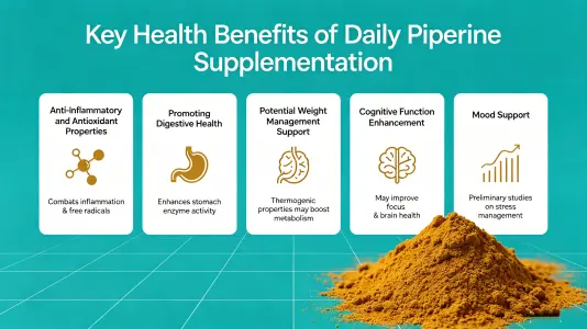 Top Health Benefits of Daily Piperine Supplementation Top Health Benefits of Daily Piperine Supplementation