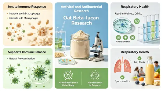 How Oat Beta Glucan Powder Supports Immune Health How Oat Beta Glucan Powder Supports Immune Health