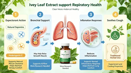 How Ivy Leaf Supports Respiratory Health How Ivy Leaf Supports Respiratory Health