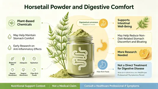 Can Organic Horsetail Powder Help Reduce Bloating Can Organic Horsetail Powder Help Reduce Bloating