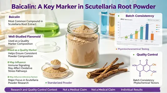 Key Anti-Inflammatory Compounds in Baical Skullcap