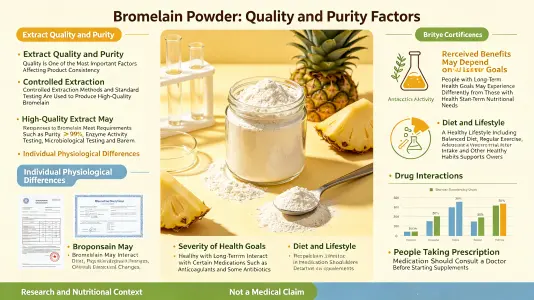 Factors that Influence the Effectiveness of Bromelain