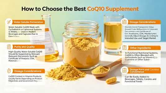 Choosing the Best Form of CoQ10 Supplement