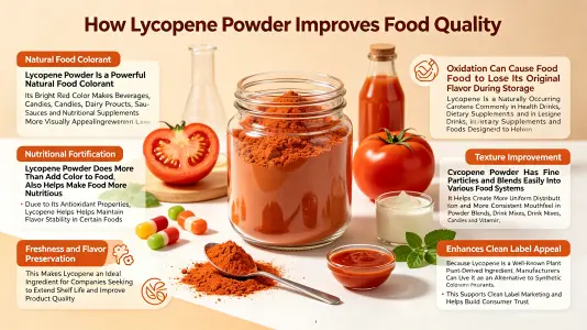 How Lycopene Powder Enhances Food Products