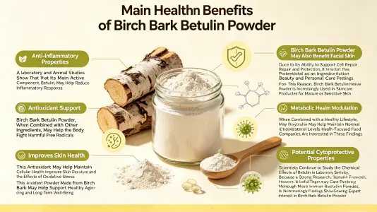 Top Health Benefits of Birch Bark Betulin Powder