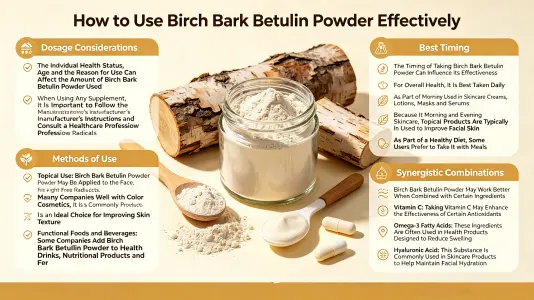 How to Use Birch Bark Betulin Powder Effectively How to Use Birch Bark Betulin Powder Effectively