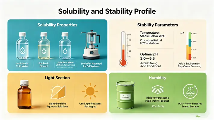 Solubility & Stability Profile Solubility & Stability Profile