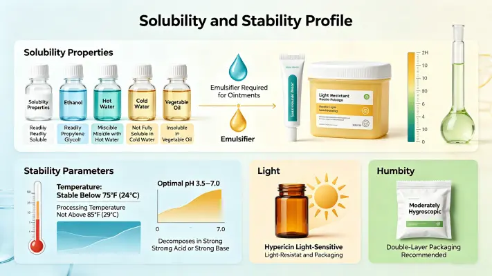 Solubility & Stability Profile Solubility & Stability Profile