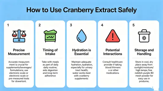 How to Use Bulk Cranberry Extract Safely