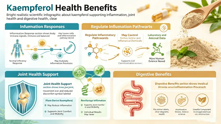 How Kaempferol Extract Helps Fight Inflammation How Kaempferol Extract Helps Fight Inflammation